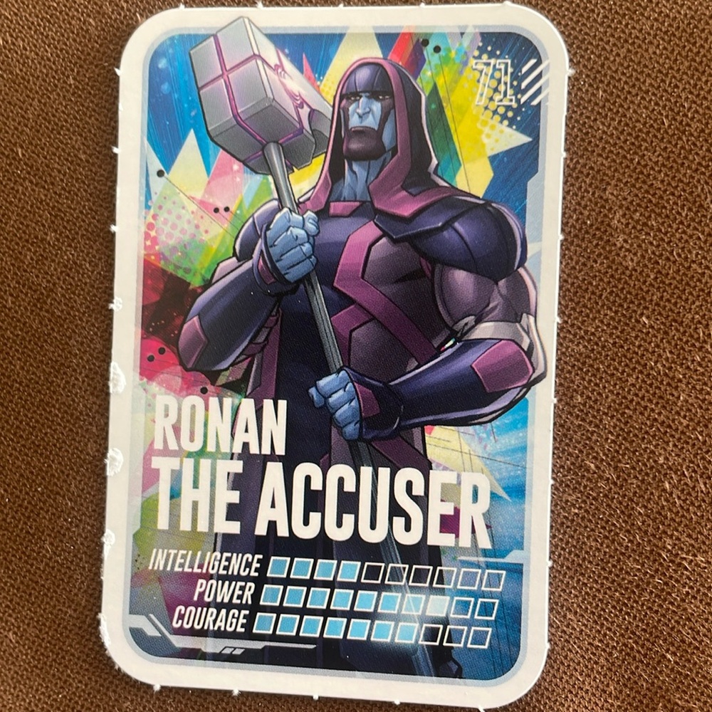 Marvel Collectible Card #71 - RONAN THE ACCUSER